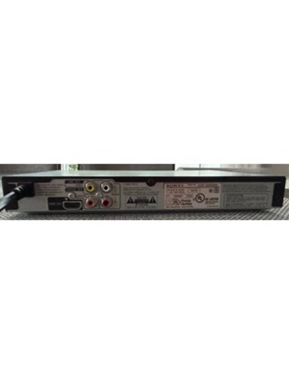 Sony DVP-SR510H 1080p Full HD Upscaling HDMI DVD / CD Player w/ Remote & Power C